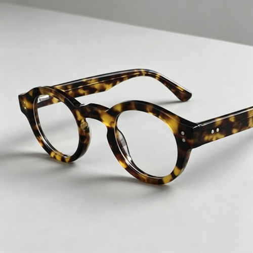 Retro round tortoise - retro,