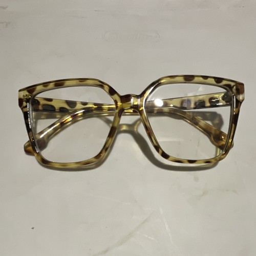 Tortoise shell square full rim - shell,
